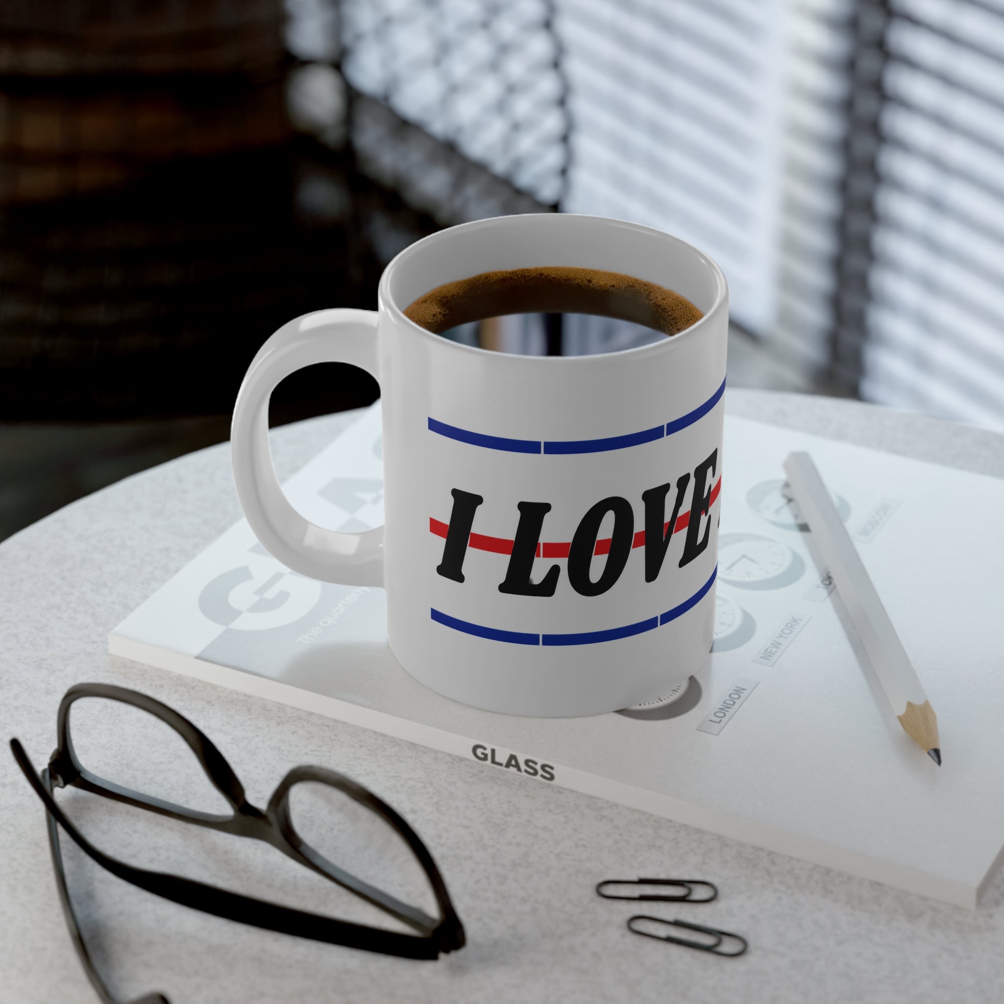 I Love Hockey Mug