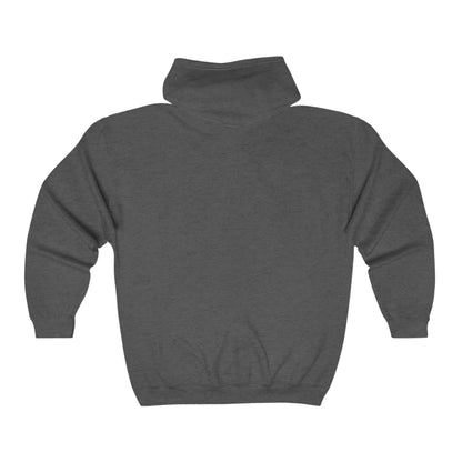 "I Love Hockey" Heavy Blend™ Full Zip Hooded Sweatshirt