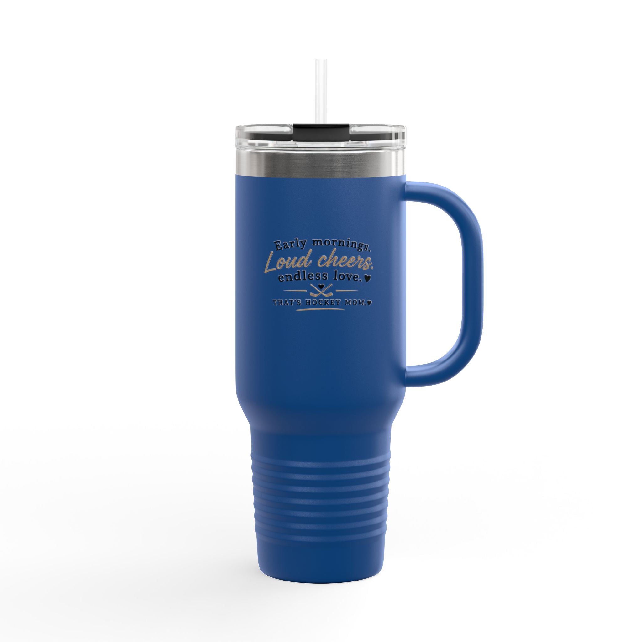 Hockey mom tumbler