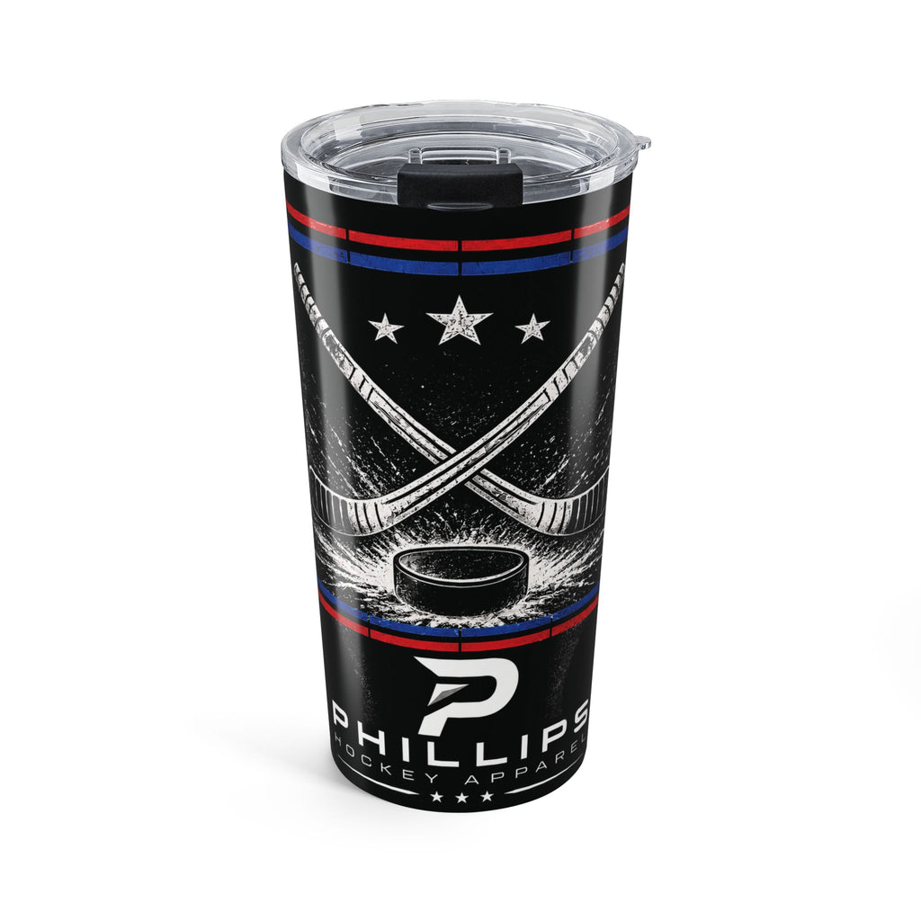 Stick and puck tumbler