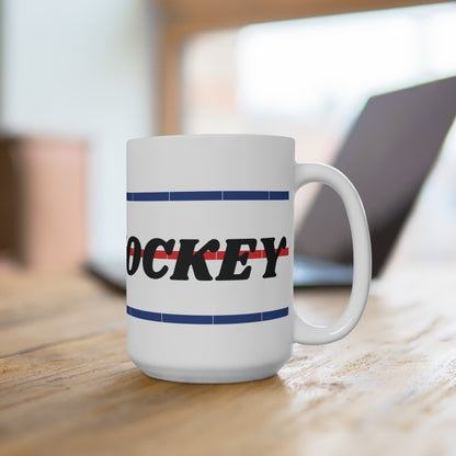 I LOVE HOCKEY MUG