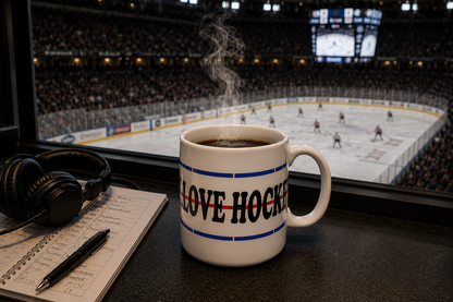 I Love Hockey Mug