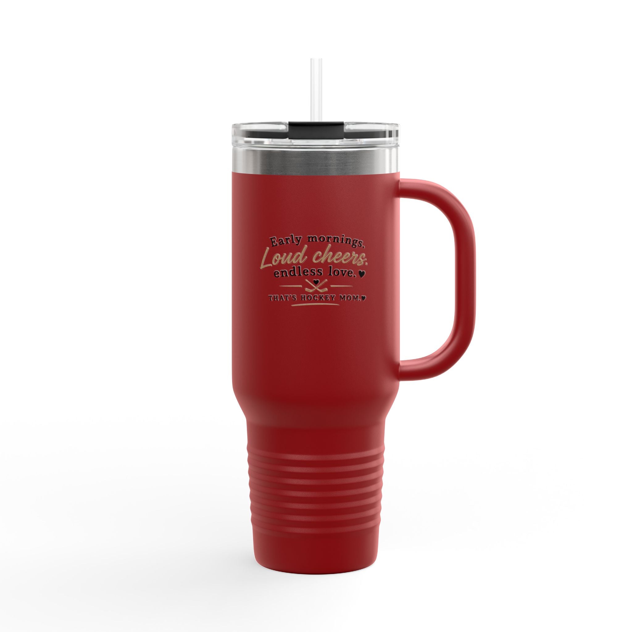 Hockey mom tumbler