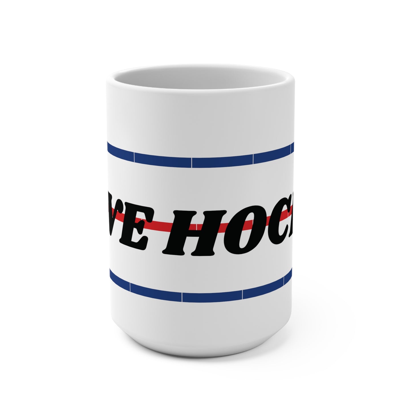 I LOVE HOCKEY MUG