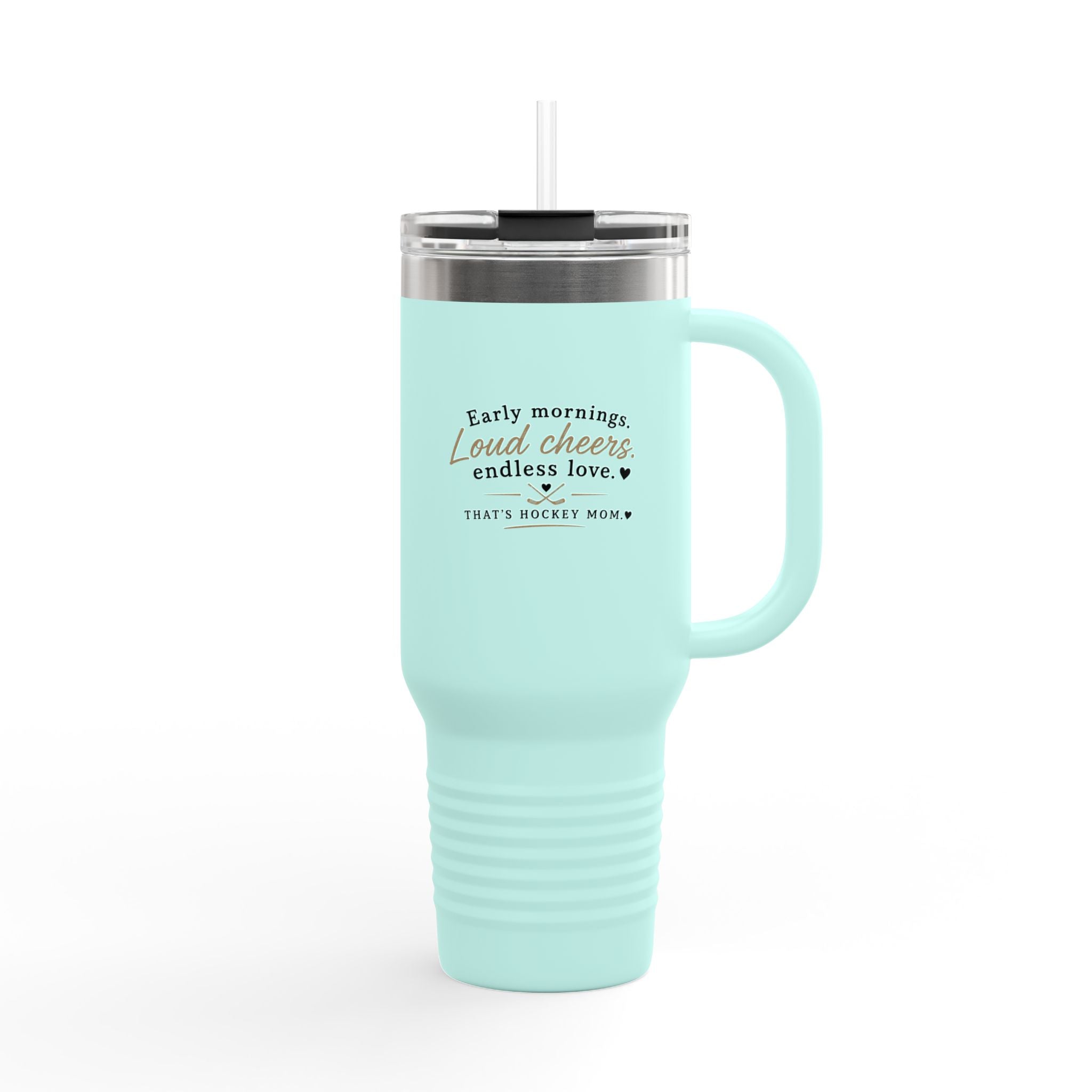 Hockey mom tumbler