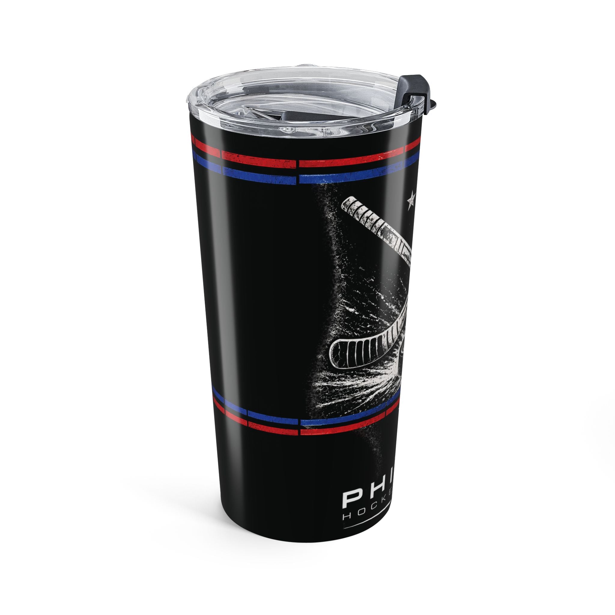 Stick and puck tumbler