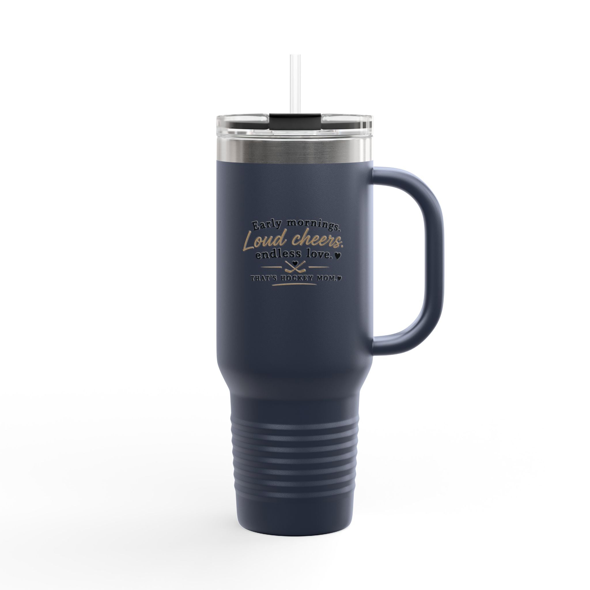 Hockey mom tumbler