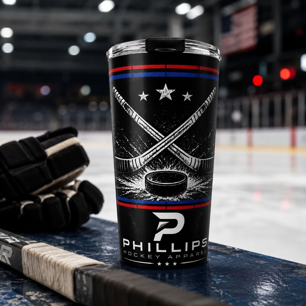 Stick and puck tumbler