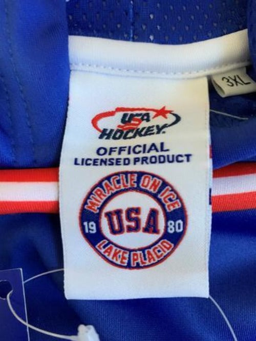 USA Hockey Miracle on Ice 1980 Authentic White Adult Hoodie